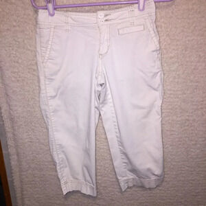 Aeropostale Cotton capris 3/4 cream